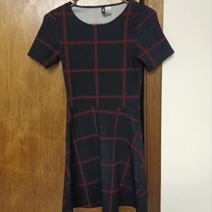 Plaid dress small